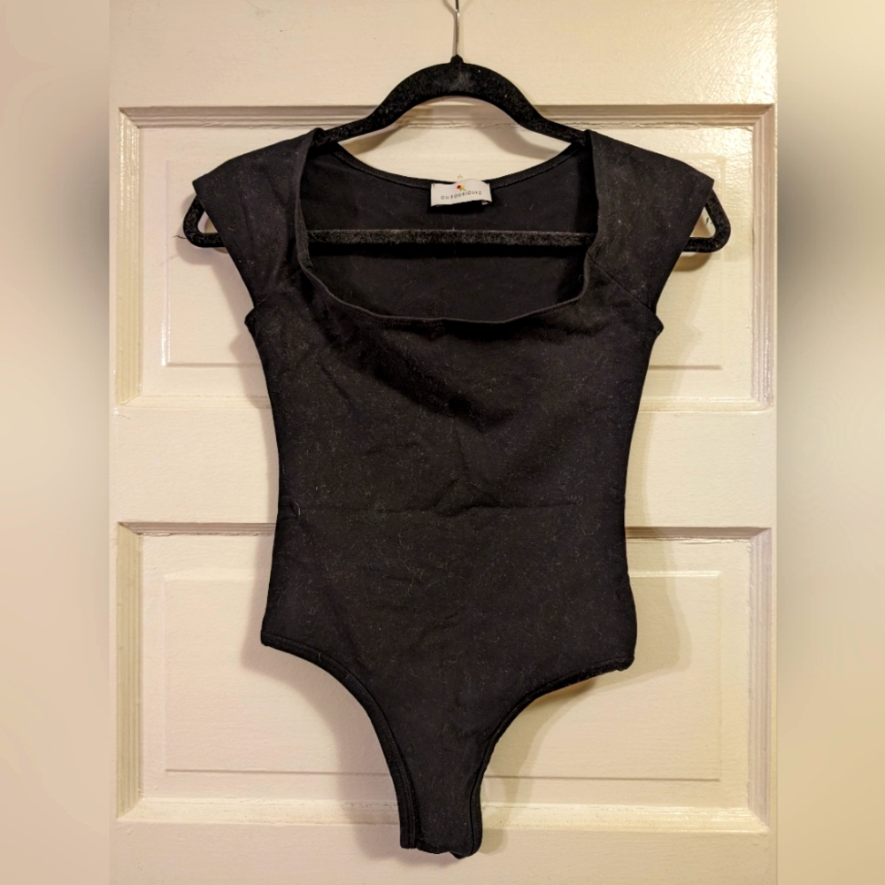 Gil Rodriguez El Tigre Bodysuit in Black, size Small